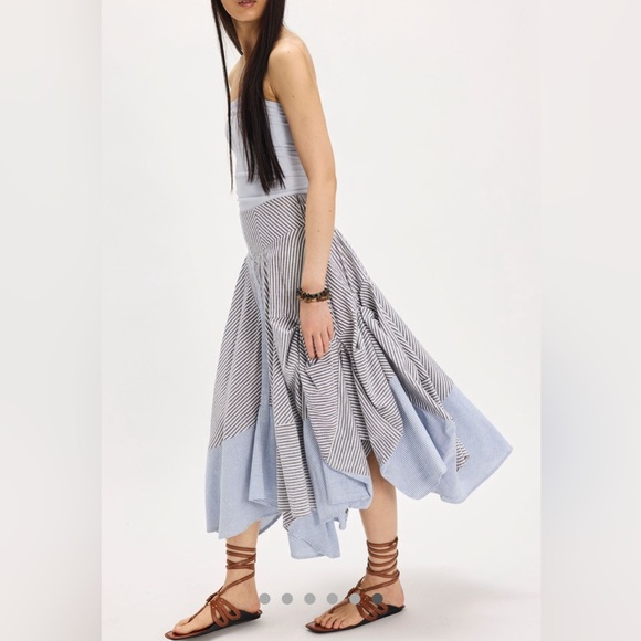 Free People Tied & True Maxi Skirt - Picture 4 of 7